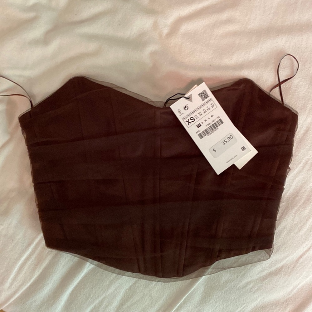 Zara corset new with tags